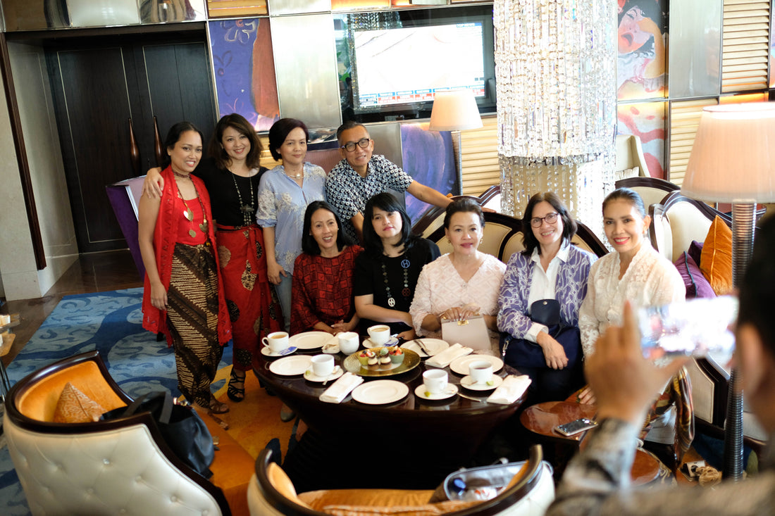 Indische & Rengganis Trunk Show for Indonesian Spice Journey by Raffles