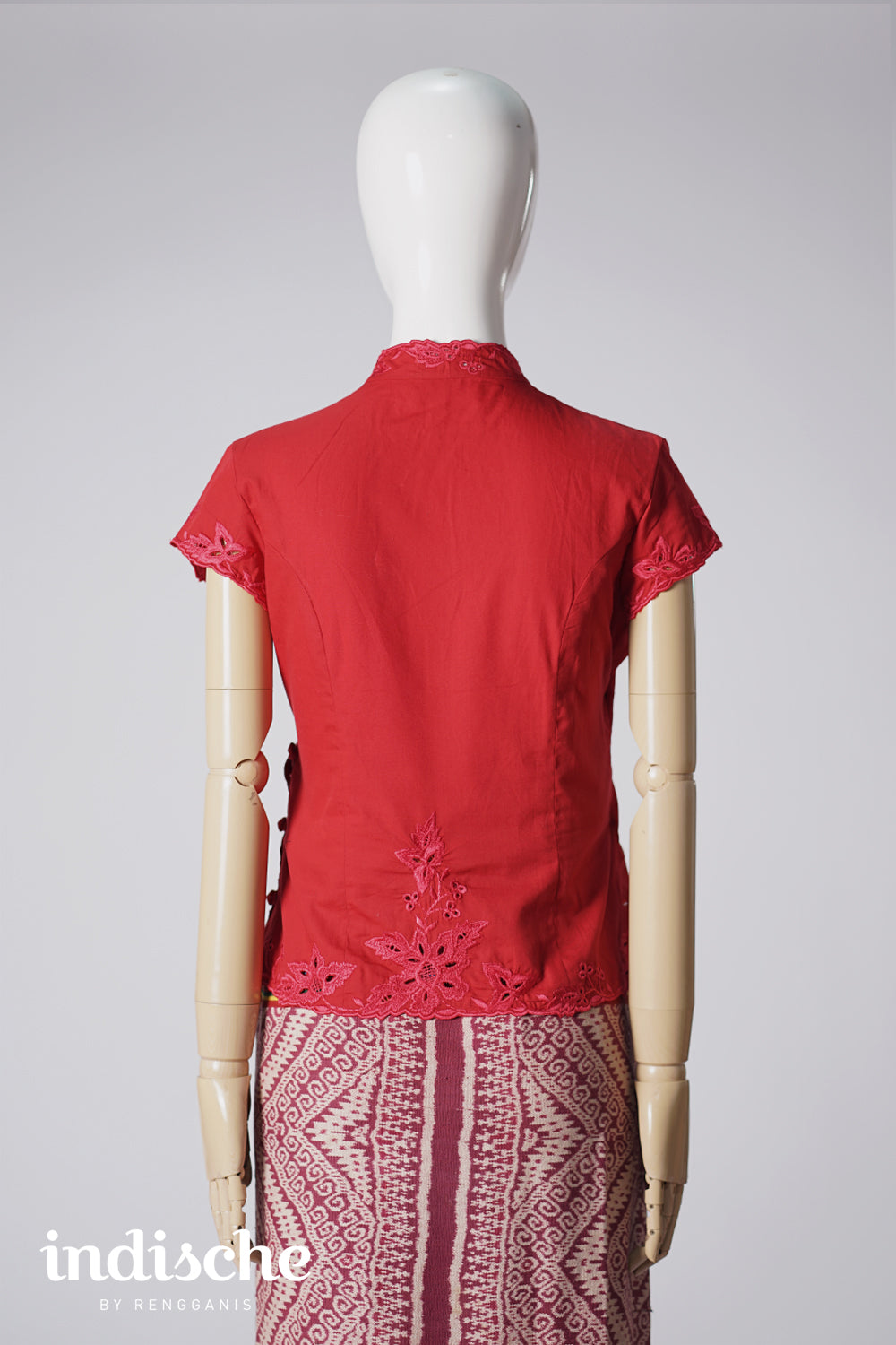 Kebaya Cheongsam in Red