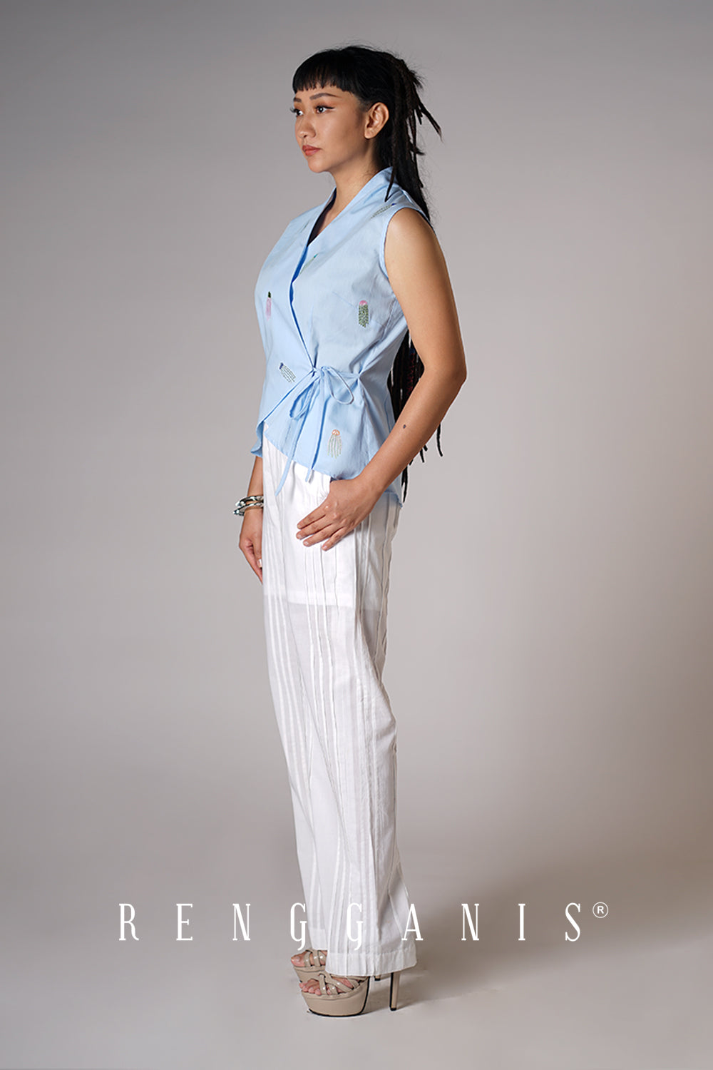 Jellyfish Wrap Top