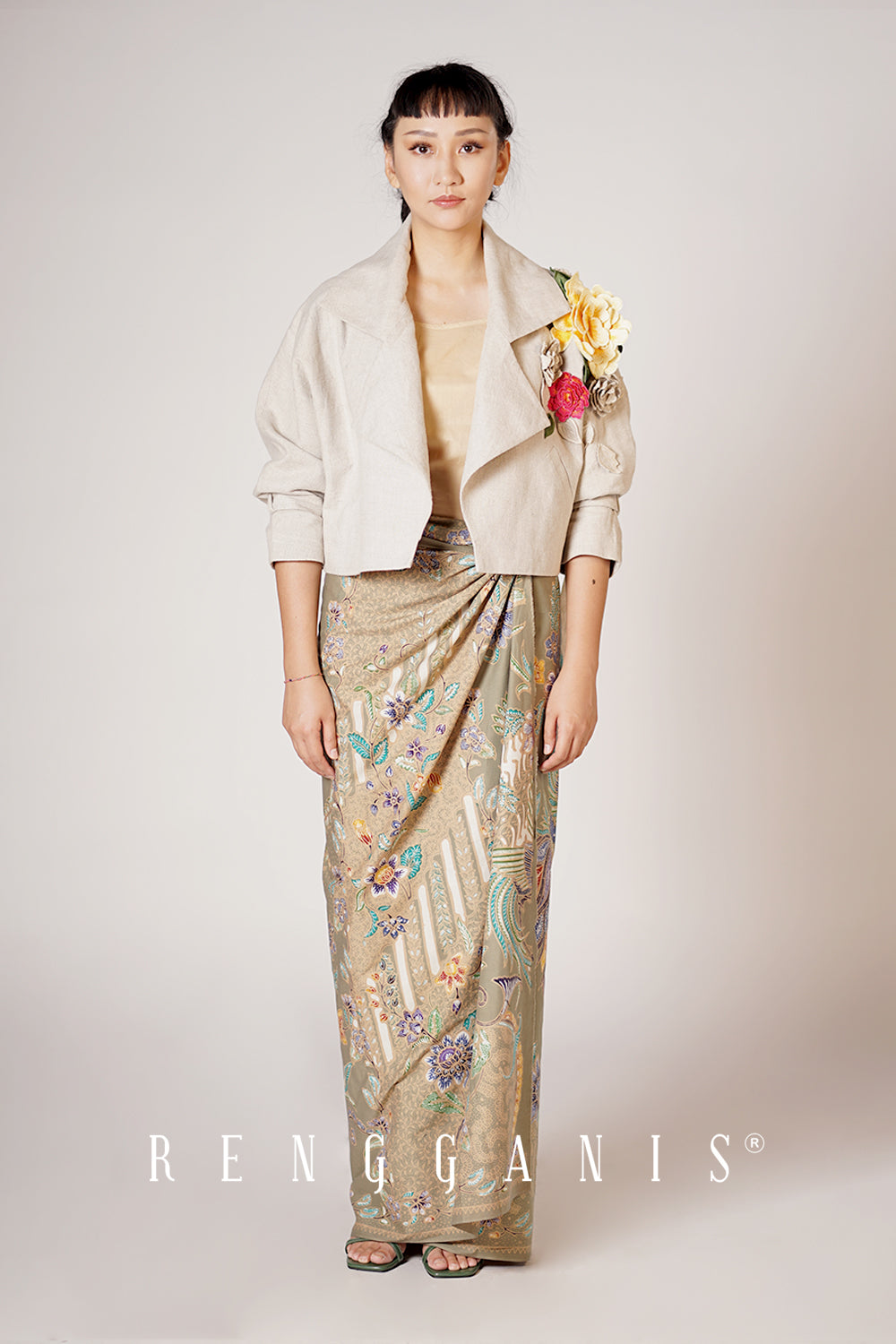 Little Garden Cropped Jacket