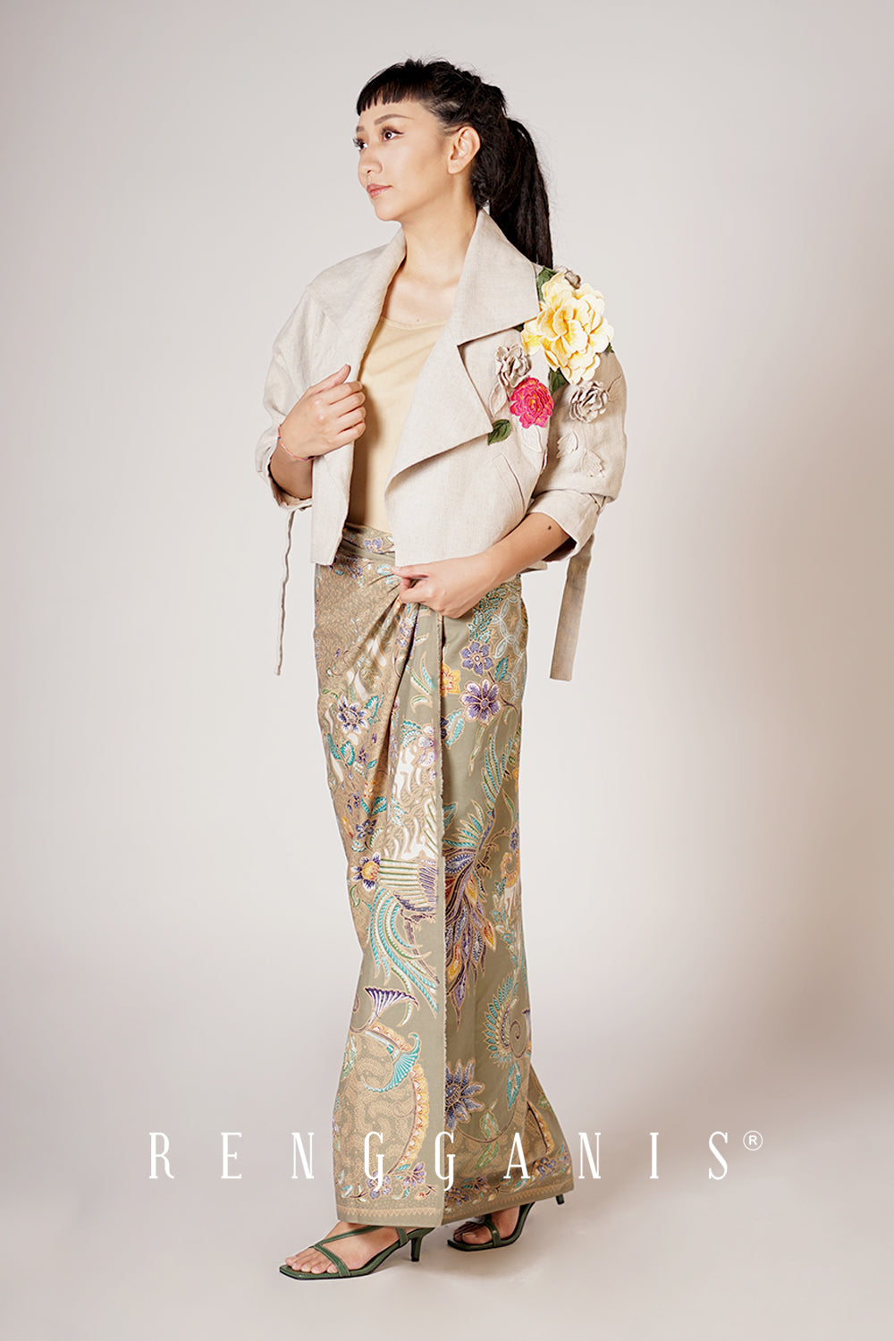 Little Garden Cropped Jacket