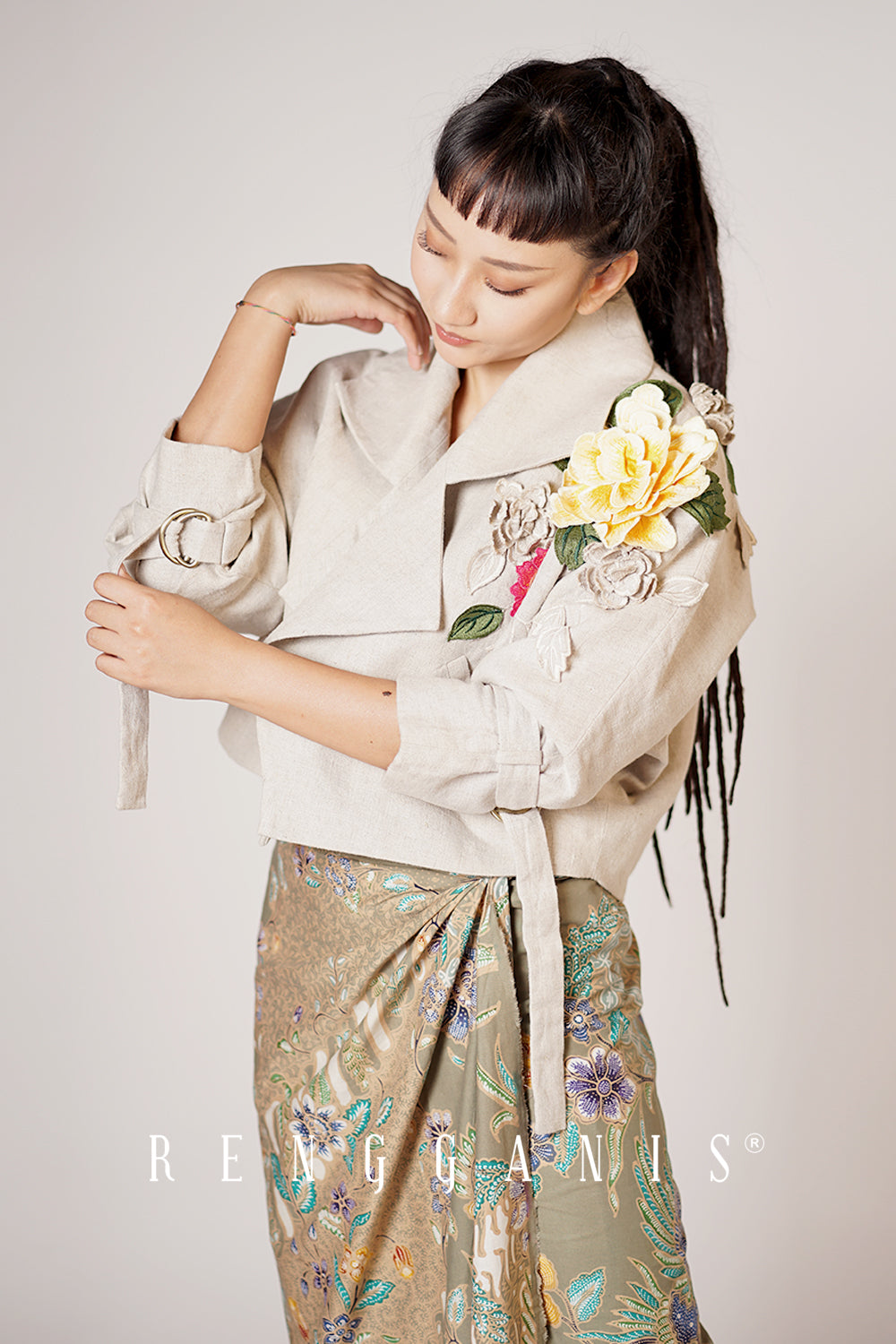 Little Garden Cropped Jacket