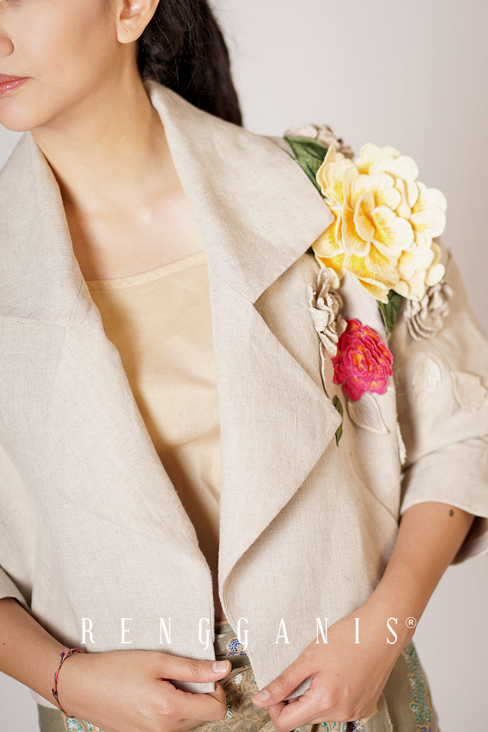 Little Garden Cropped Jacket
