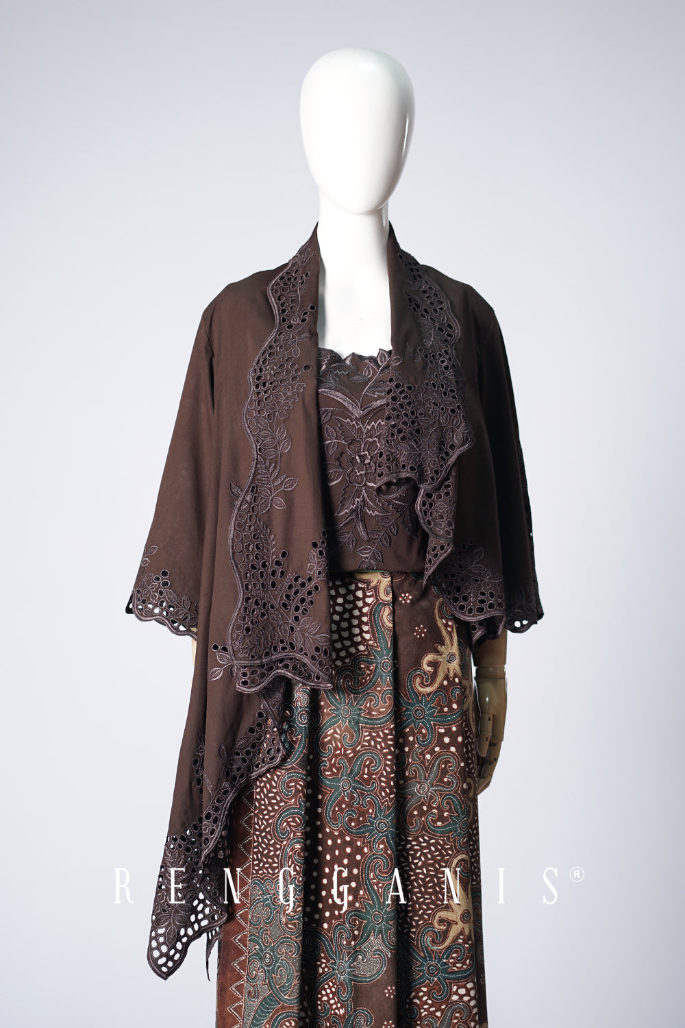 Buih Asymmetrical Outer in Dark Brown