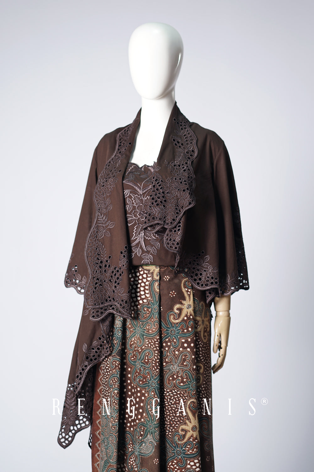 Buih Asymmetrical Outer in Dark Brown