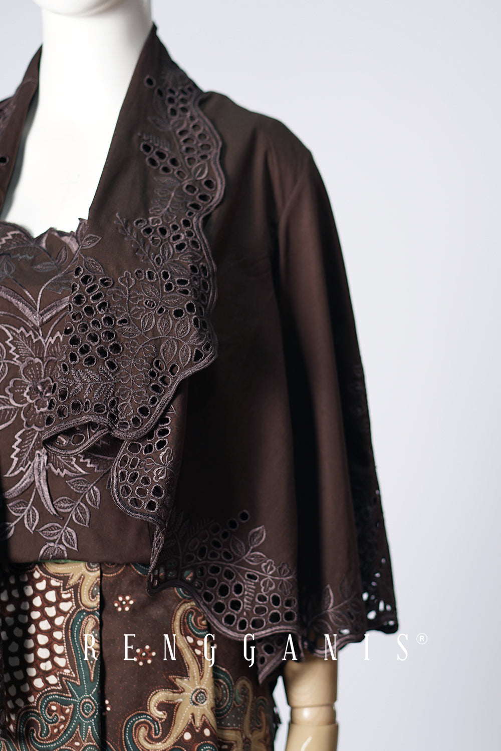 Buih Asymmetrical Outer in Dark Brown