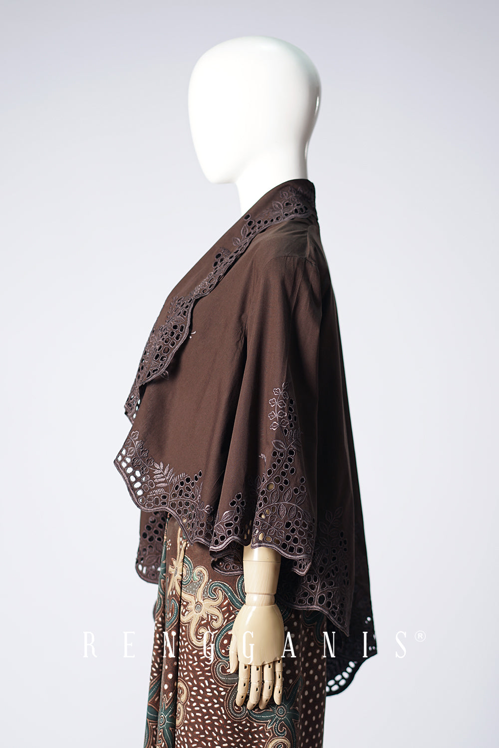 Buih Asymmetrical Outer in Dark Brown