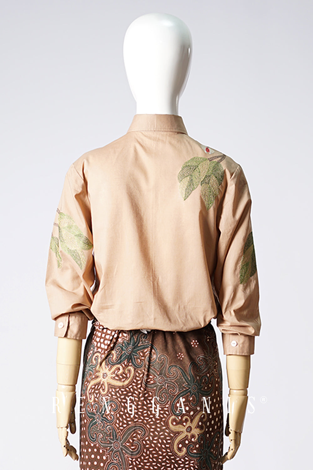 Pala Shirt in Taupe Brown