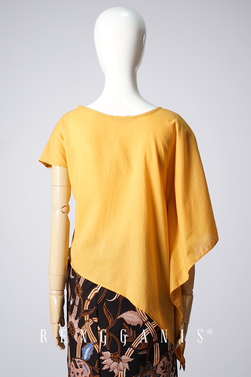 Lada Asymmetrical Top in Light Yellow