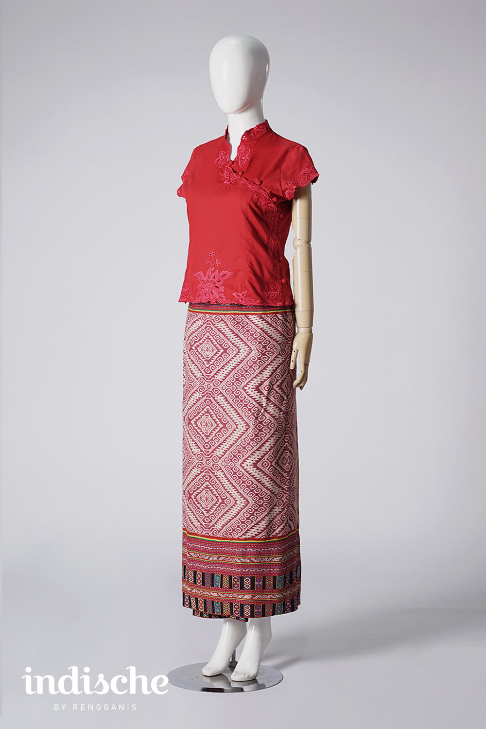 Kebaya Cheongsam in Red