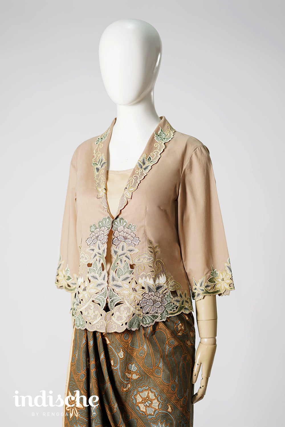 Anjali in Taupe Brown