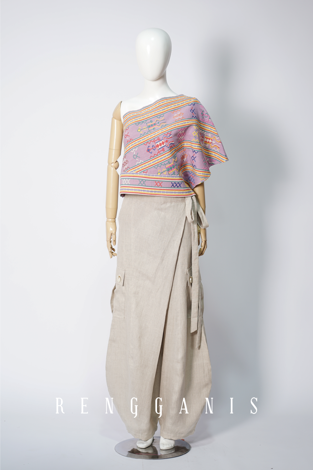 1 Shoulder Top in Buna Ayotupas