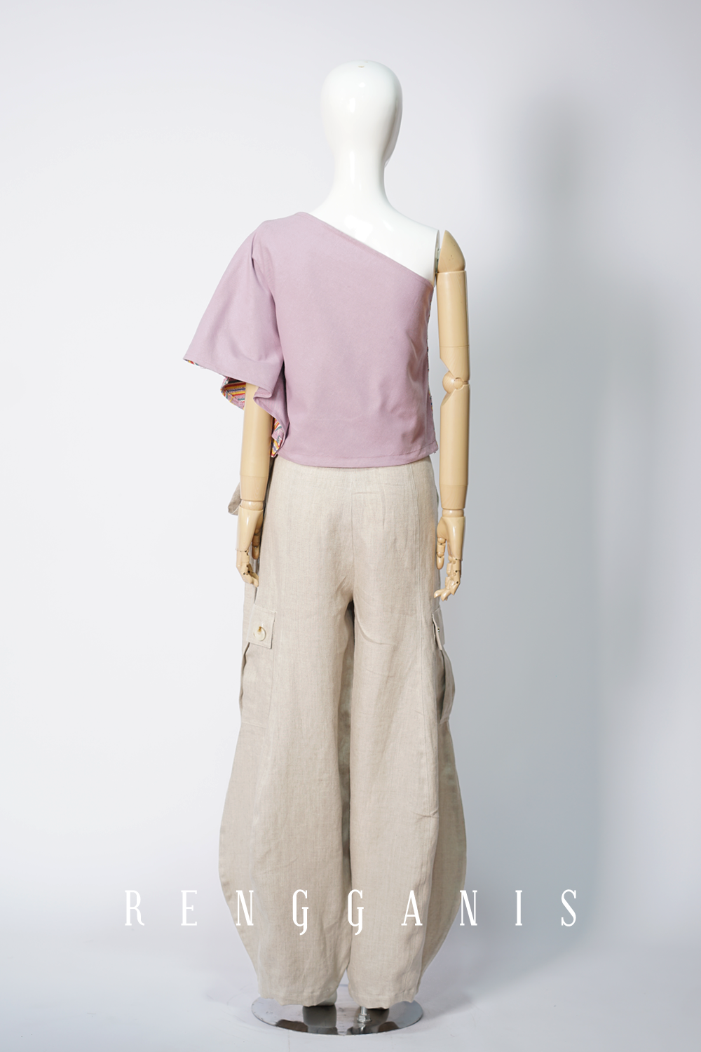 1 Shoulder Top in Buna Ayotupas