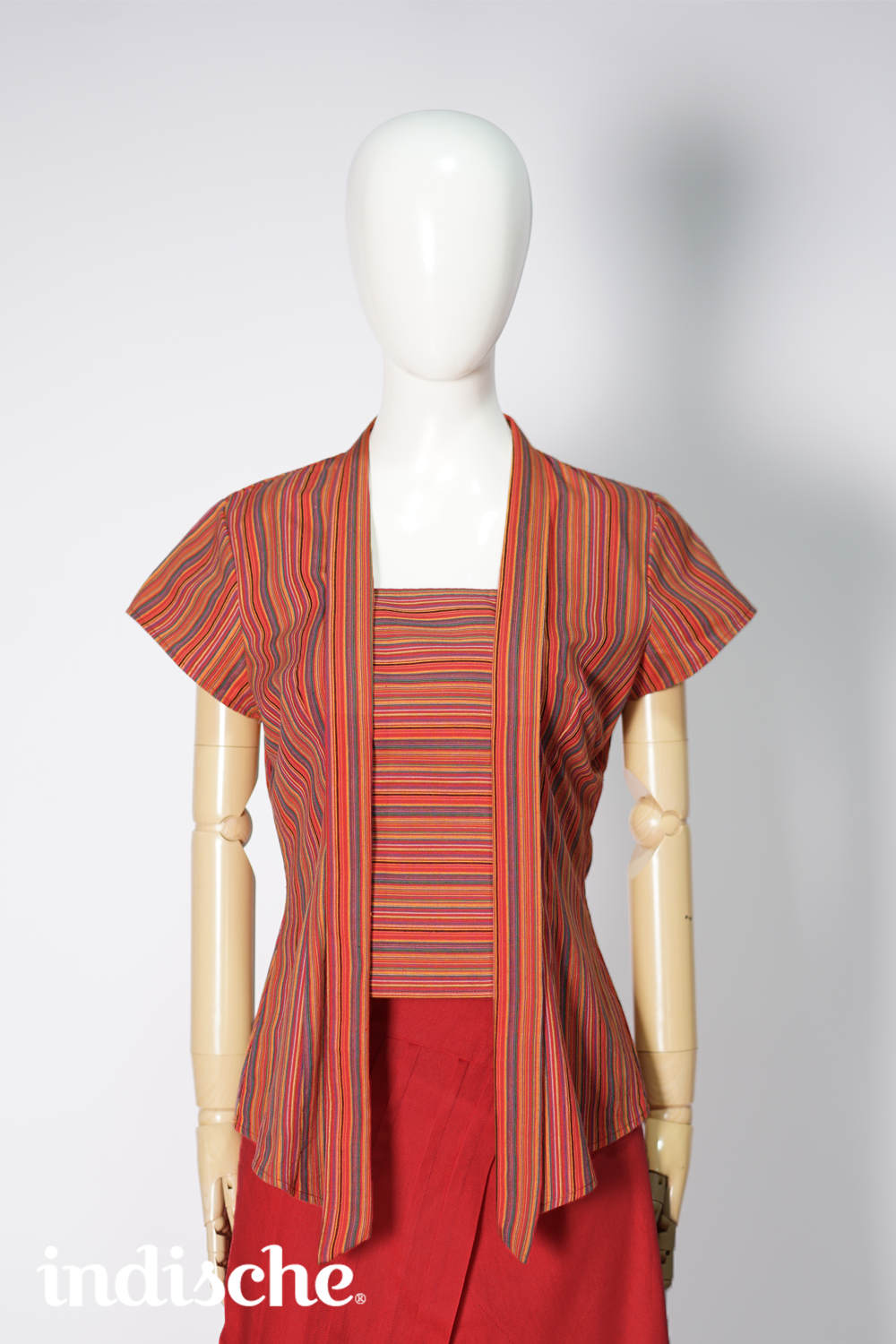 Kebaya Kutubaru in Lurik