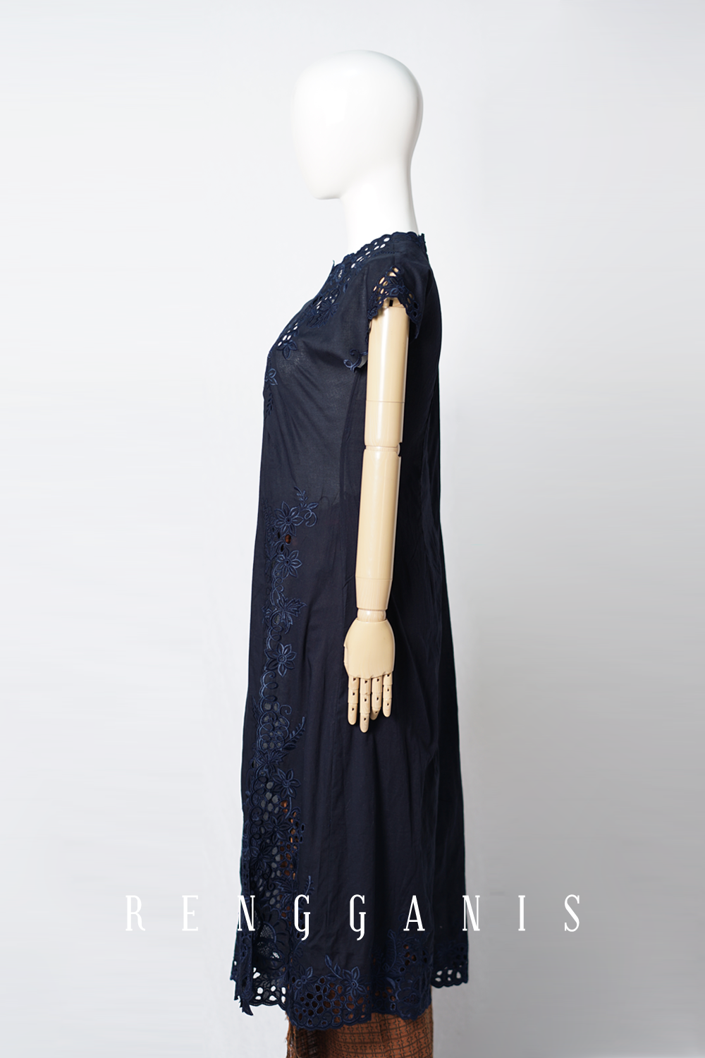 Kahiyang Dress in Navy Blue