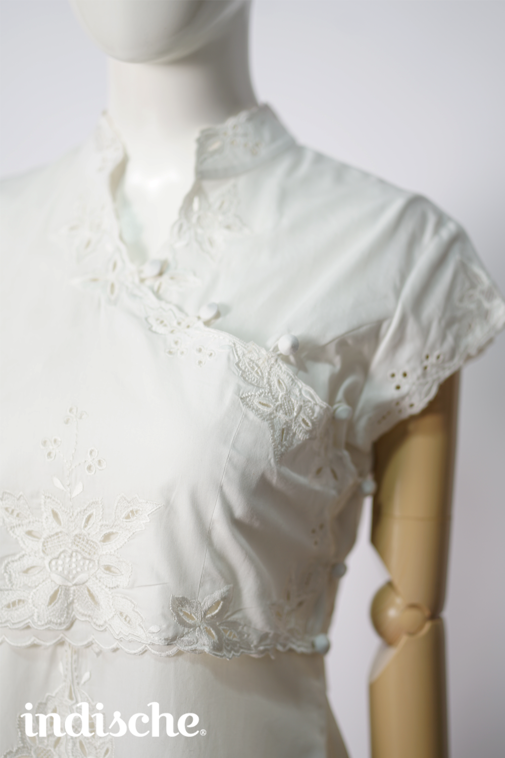 Set of Cheongsam Outer and Inner Kebaya