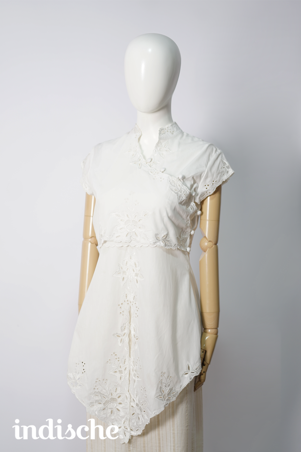 Set of Cheongsam Outer and Inner Kebaya