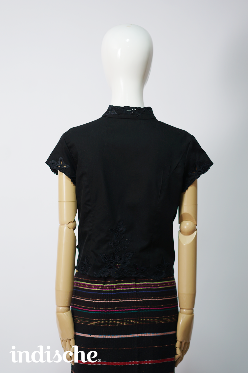 Kebaya Cheongsam in Black