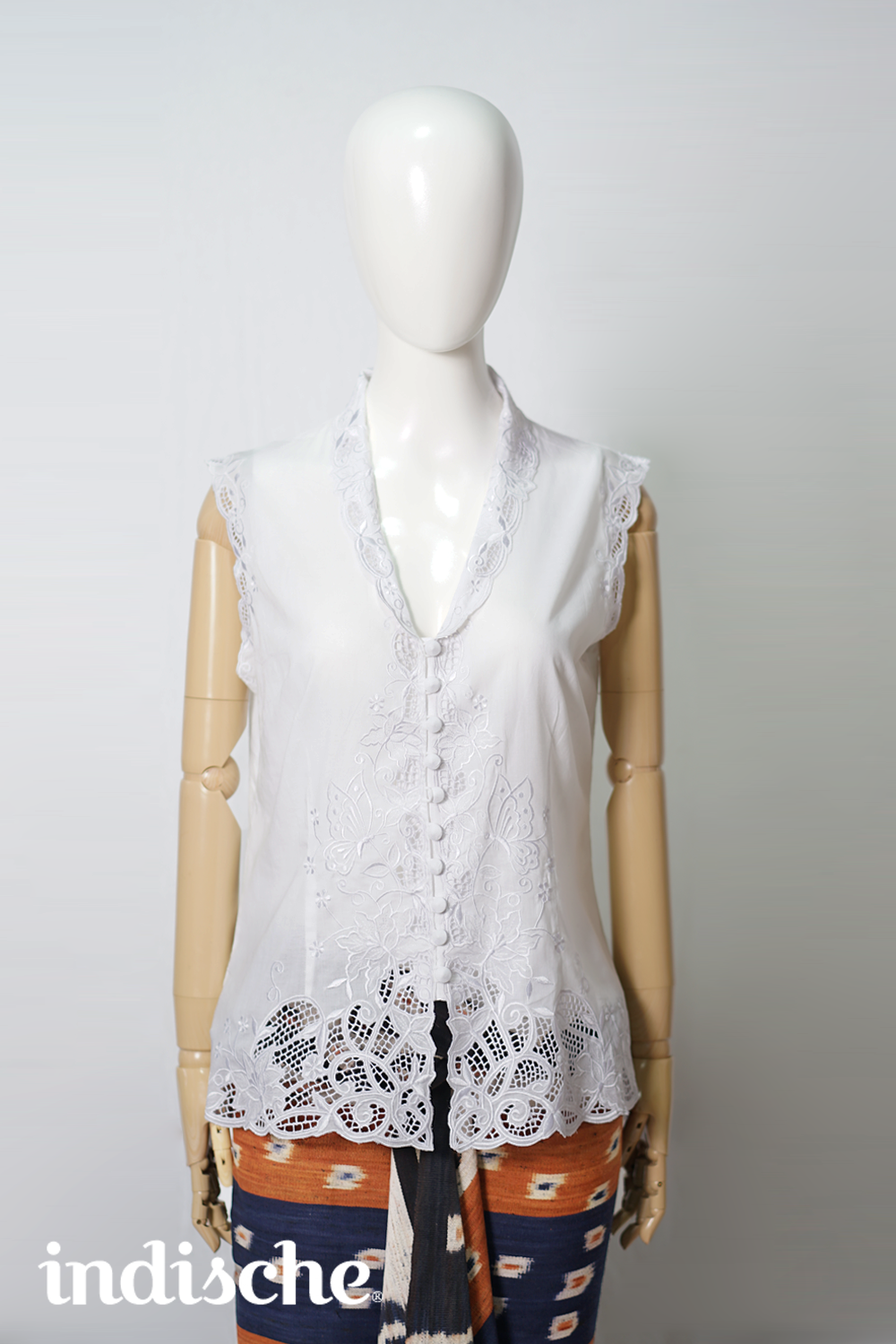 Kupu Kupu Sleeveless Kebaya