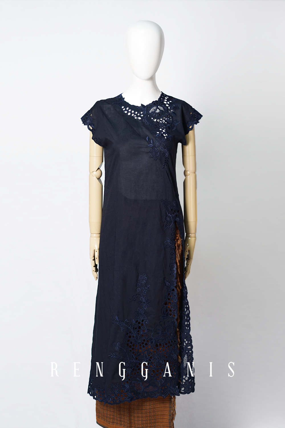 Kahiyang Dress in Navy Blue