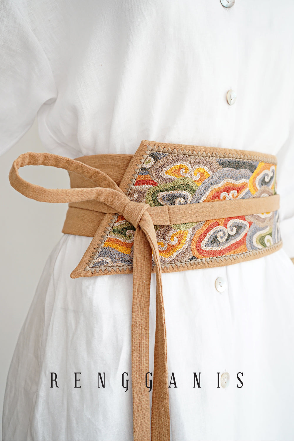 Mega Mendung Obi Belt