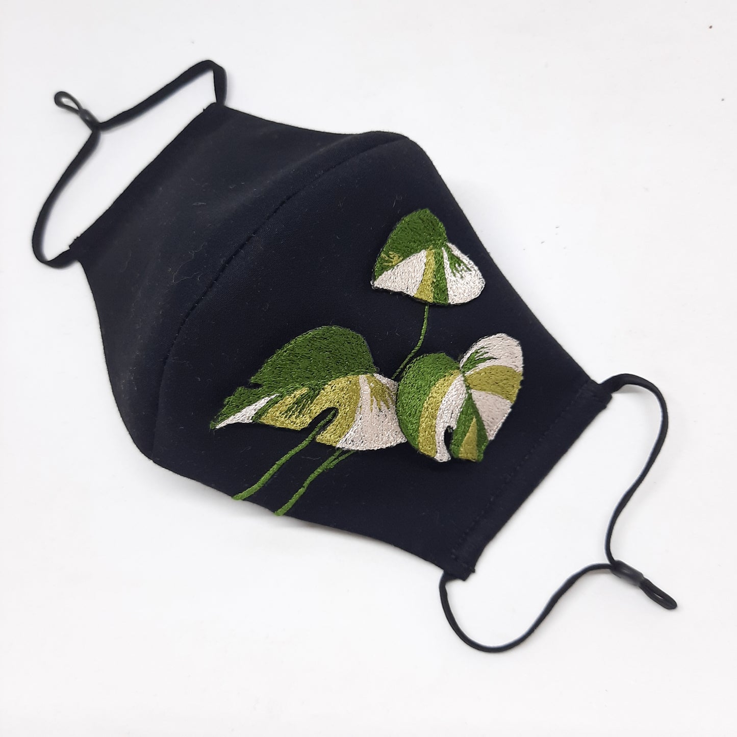 Black Variegata 3D Facemask