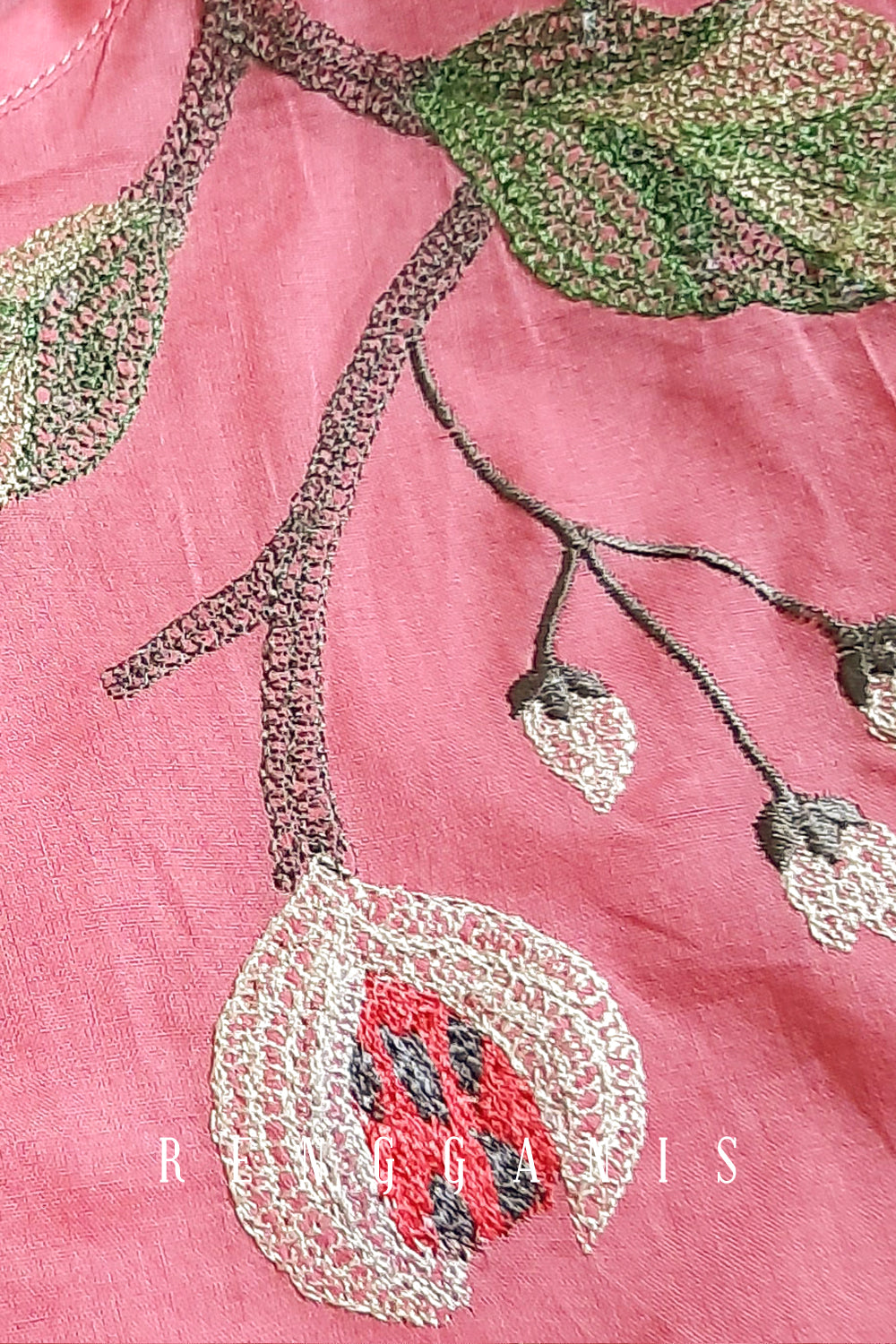 Pala Top in Coral Pink