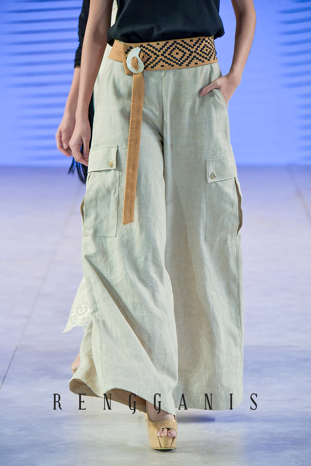 Linen Palazzo Pants