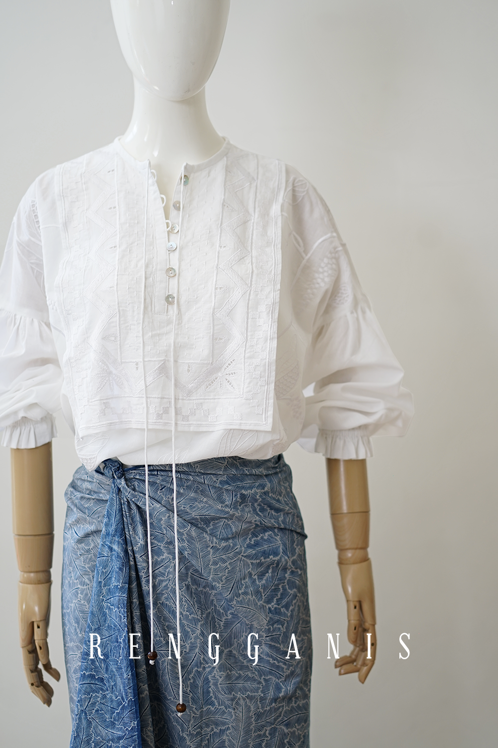 Lada Layered Top with Long Sleeves