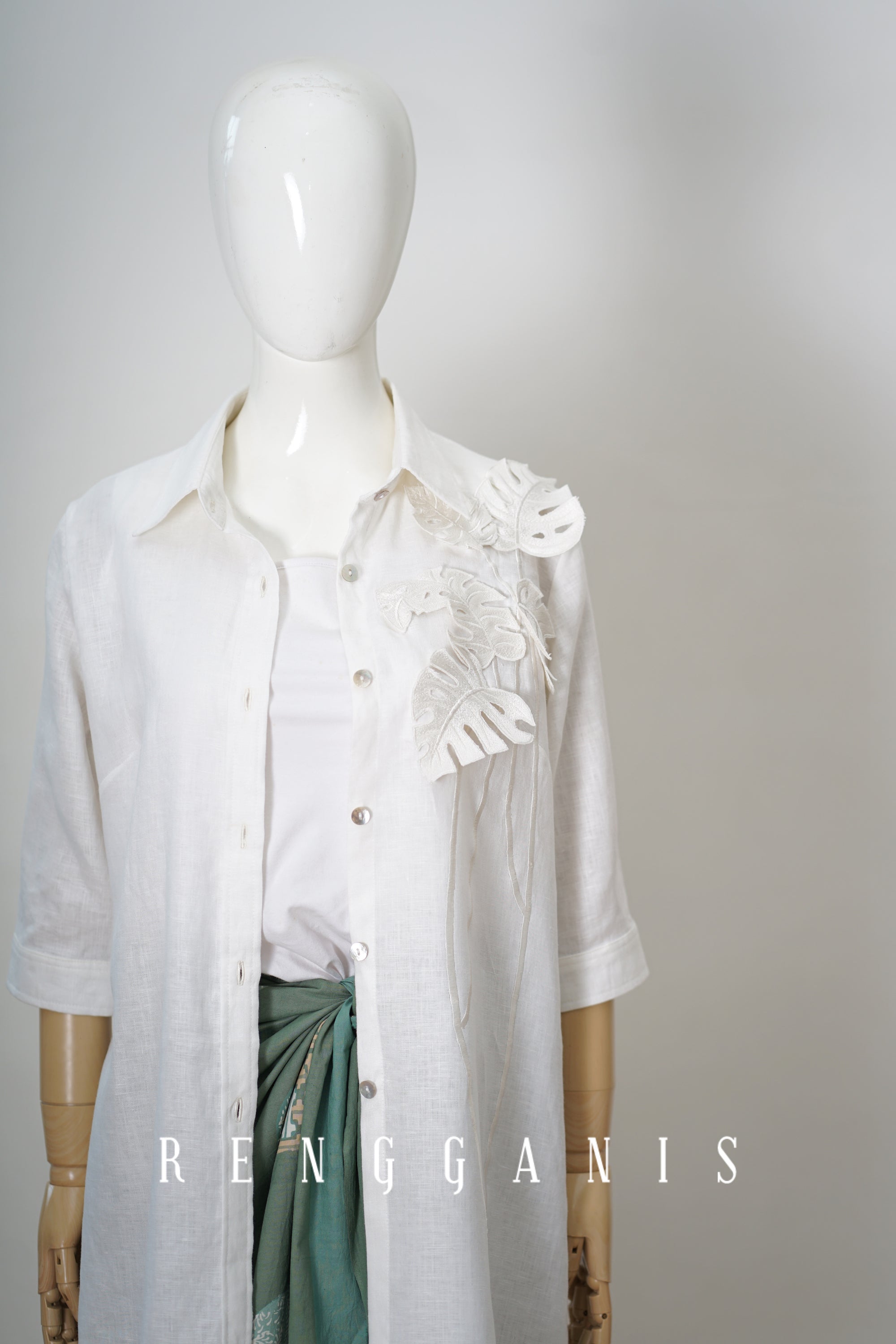 Monstera Long Shirt