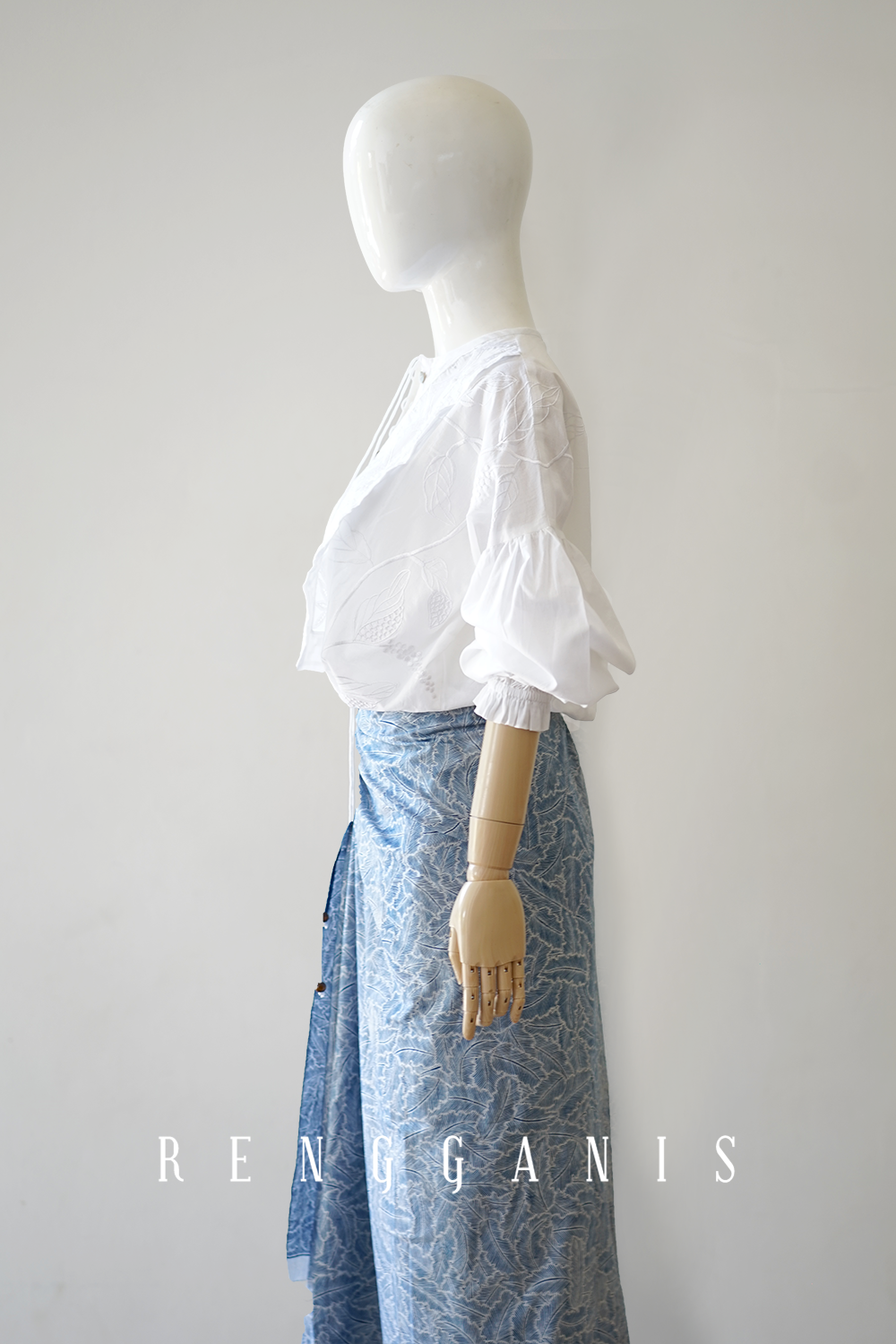 Lada Layered Top with Long Sleeves