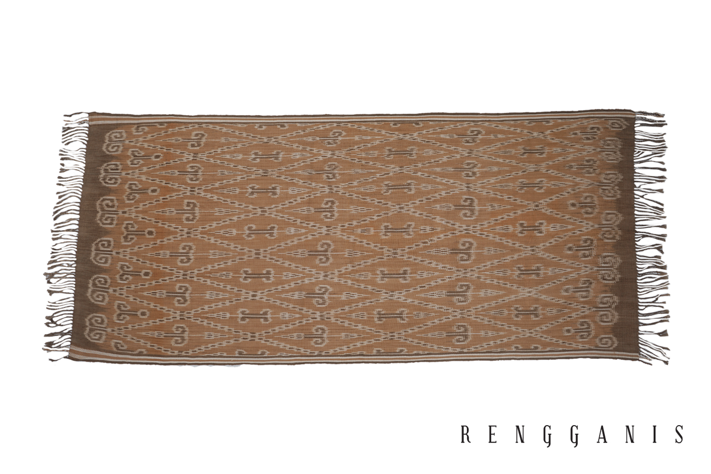 Naturally Dyed Handwoven Dayak Scarf