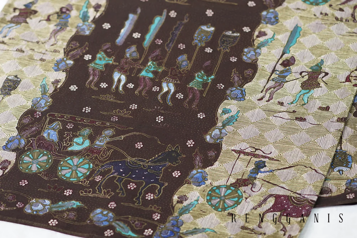Handdrawn Batik Tulis Dokar from Pekalongan