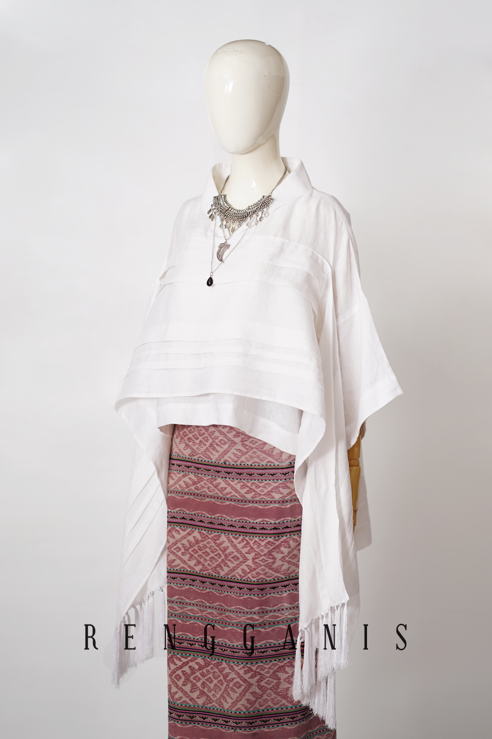 Long Sleeved Rei Pintuck in Linen