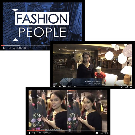 TV Show : MNC Fashion People : Riri Rengganis