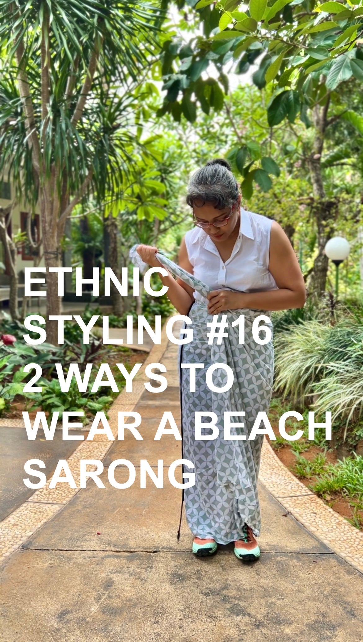 Style #16 2 Ways to Wear a Beach Sarong