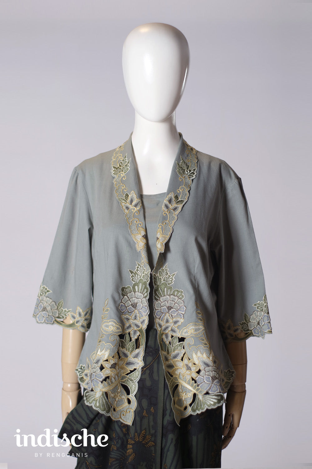 Anjali in Dusty Green