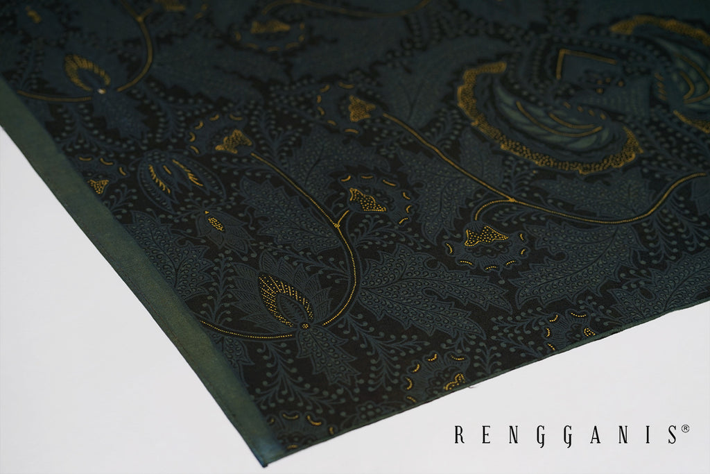 Cold Wax and Semi Handdrawn Batik Tulis from Go Tik Swan, Solo