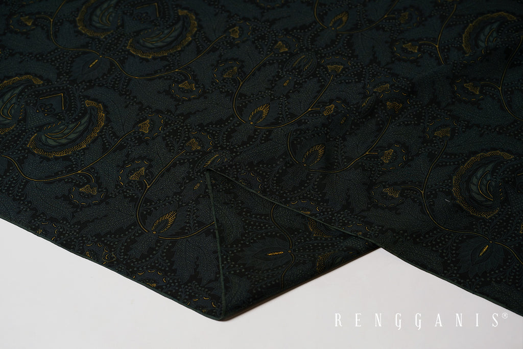 Cold Wax and Semi Handdrawn Batik Tulis from Go Tik Swan, Solo