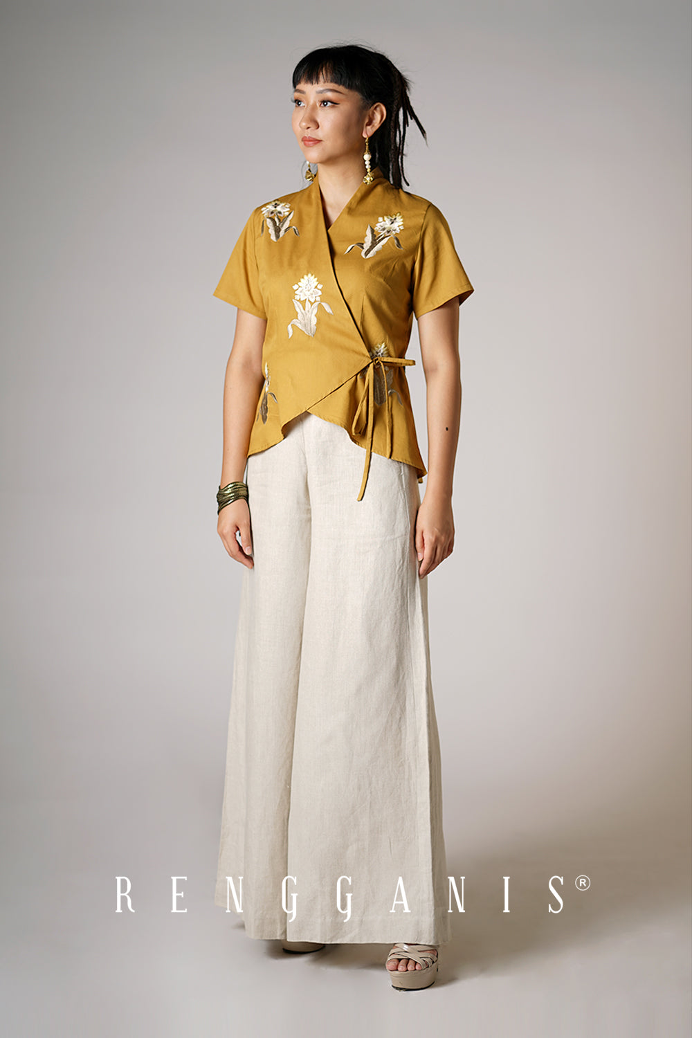 Kunyit Wrap Top