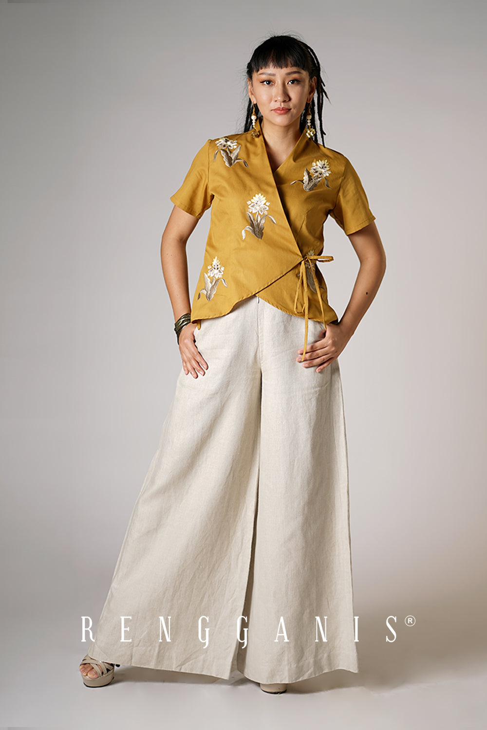 Kunyit Wrap Top