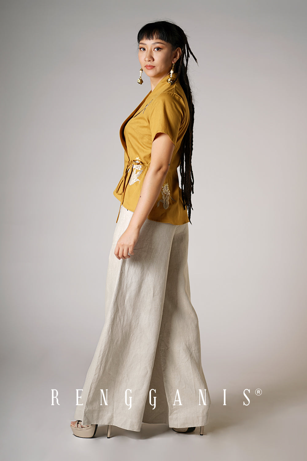 Kunyit Wrap Top