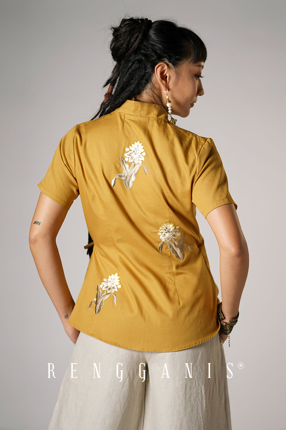 Kunyit Wrap Top