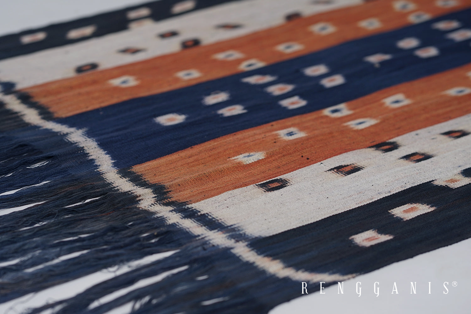 Naturally Dyed Handwoven Shawl Tenun Sumba