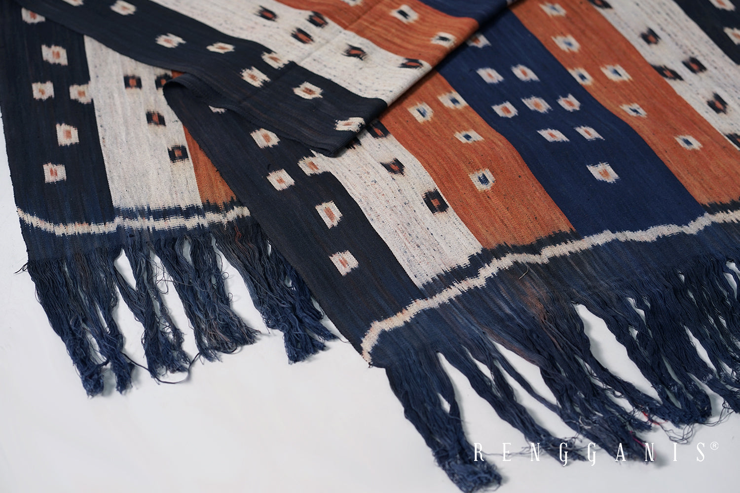 Naturally Dyed Handwoven Shawl Tenun Sumba