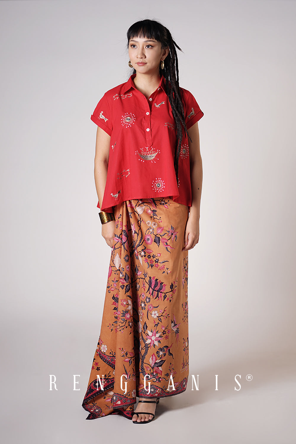 Arkais Top in Red