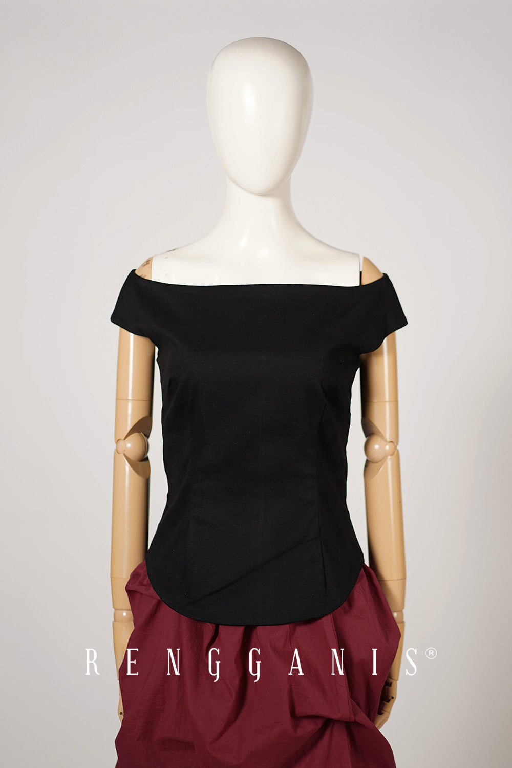 Off Shoulder Fitted Top