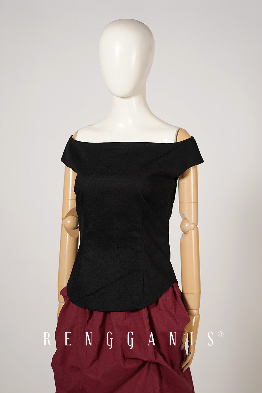Off Shoulder Fitted Top