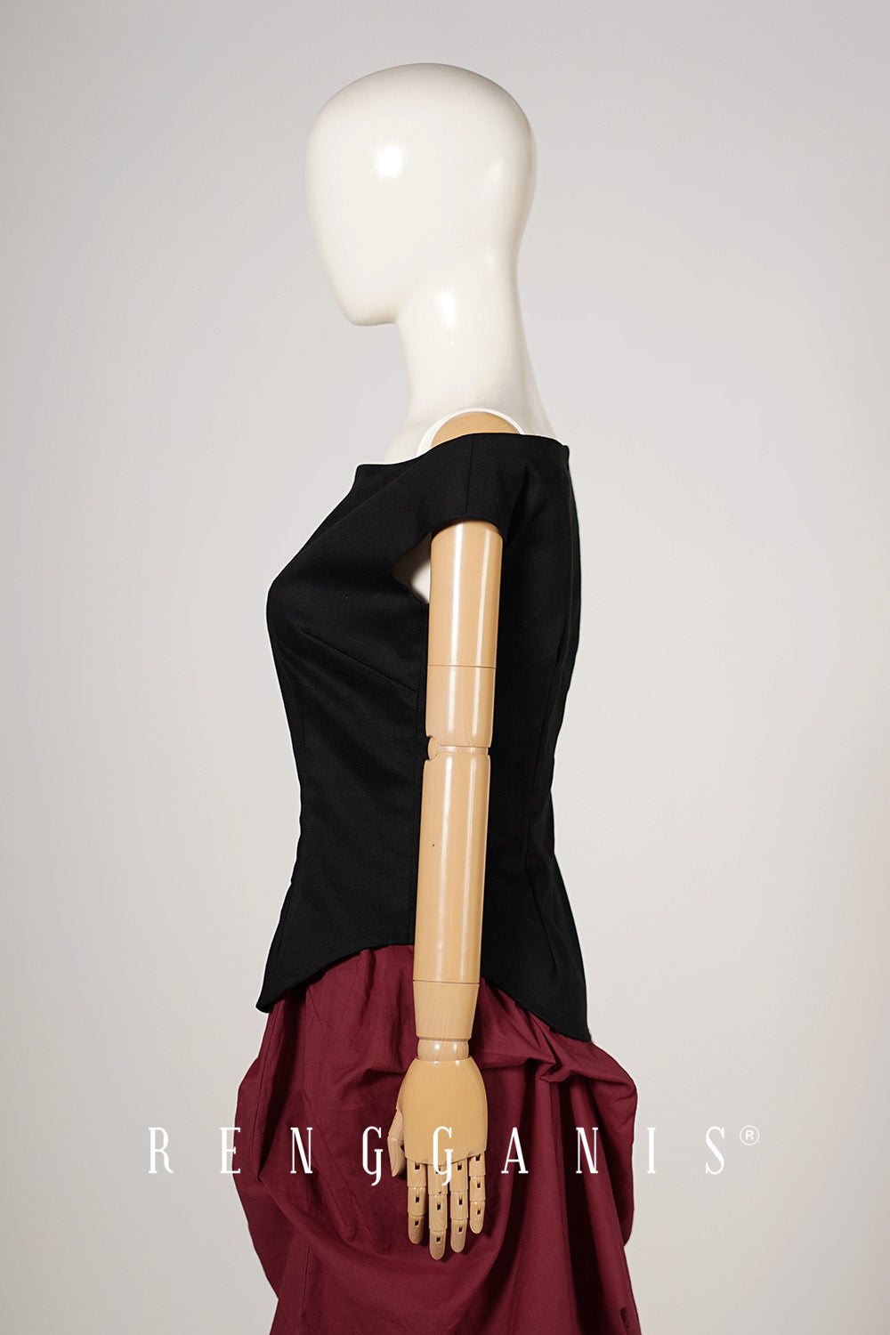 Off Shoulder Fitted Top