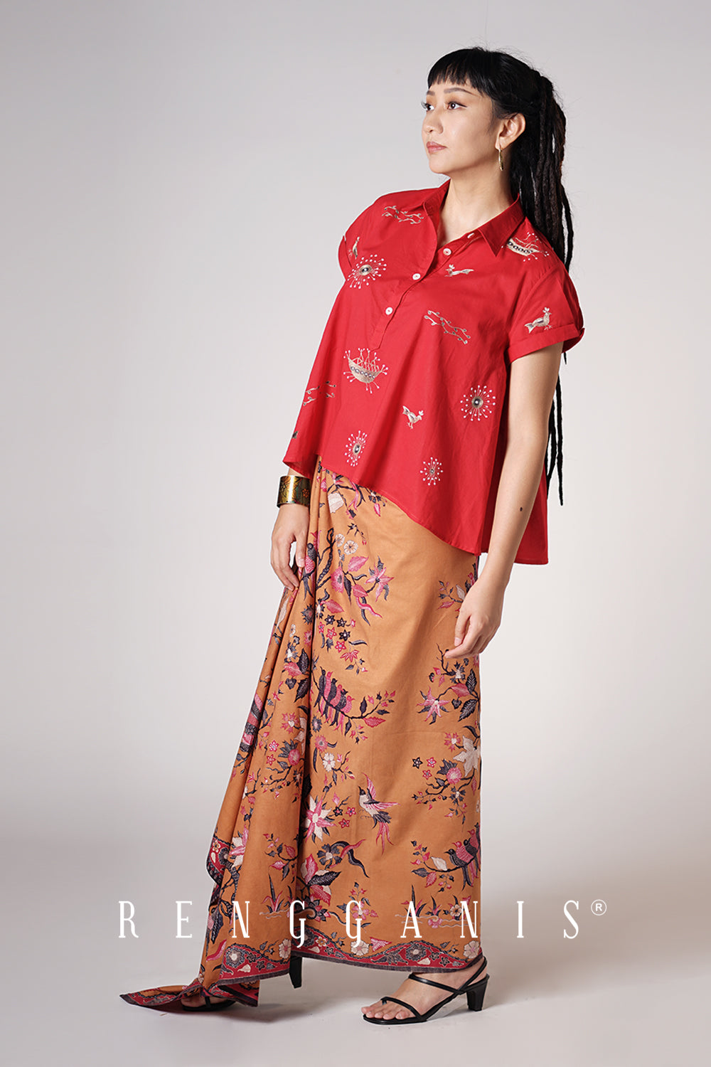Arkais Top in Red